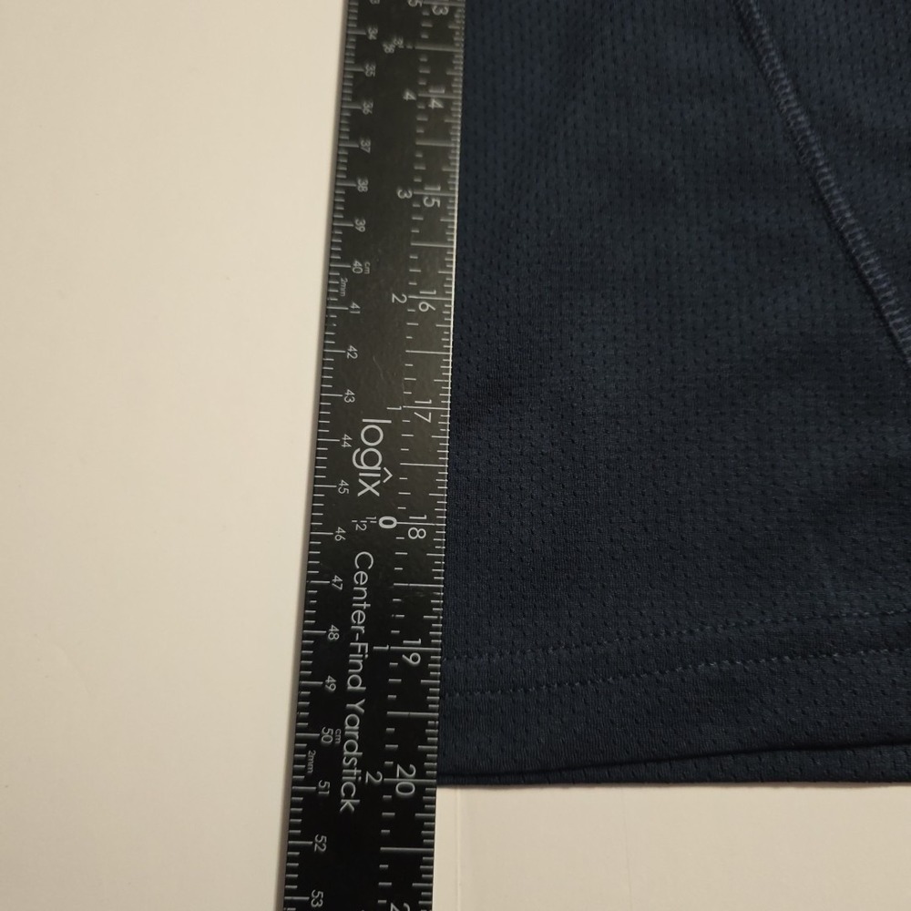 Clique Illinois Gameday Spirit Long Sleeve Half Zip Shirt Navy Blue 5XL - Picture 9 of 10